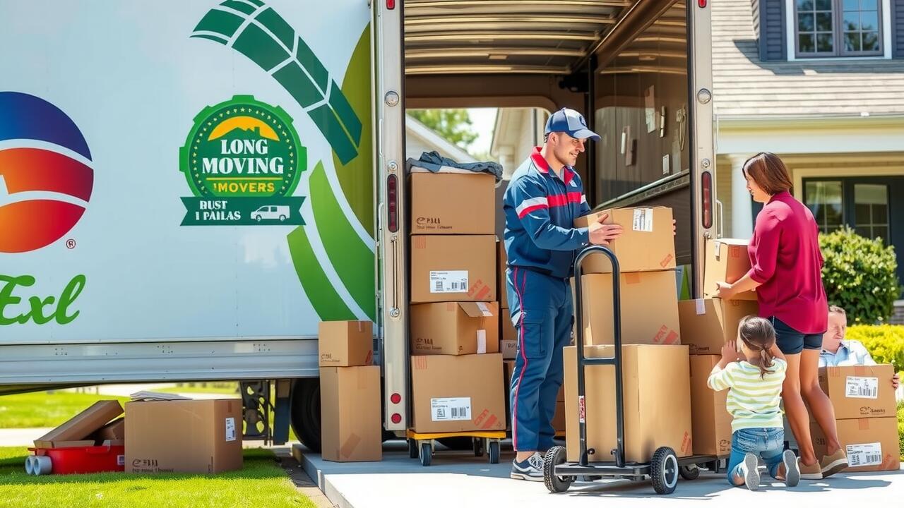 What distance is considered a local move?